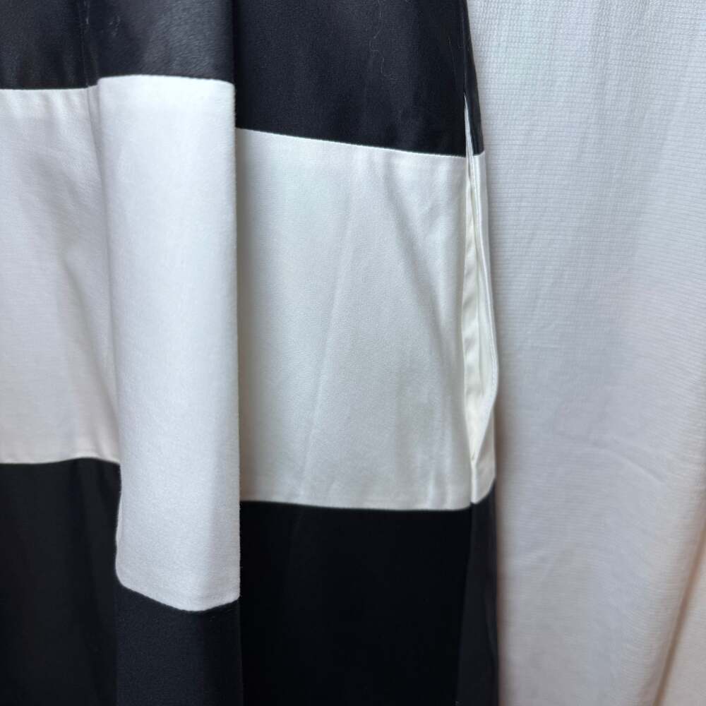 Kate Spade Corley Colorblock Blue White Black Stripe Dress - Picture 4 of 6